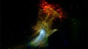Nasa. La 'Mano di Dio' ripresa dall’osservatorio Chandra X-Ray Observatory