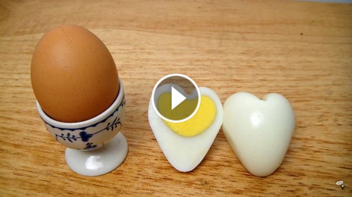 Realizzare delle Uova a forma di Cuore