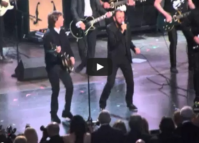 Ringo Starr e Paul McCartney di nuovo insieme sul palco - (Video)