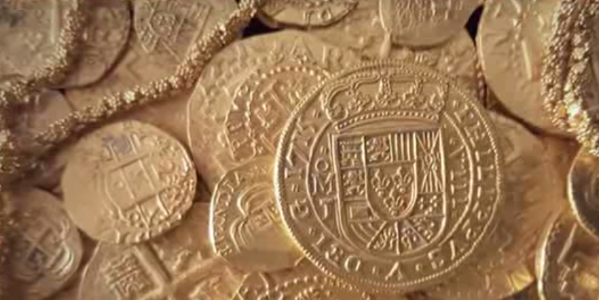 Sub ritrovano tesoro in fondo al mare, 1 mln di $ in monete d’oro (VIDEO)