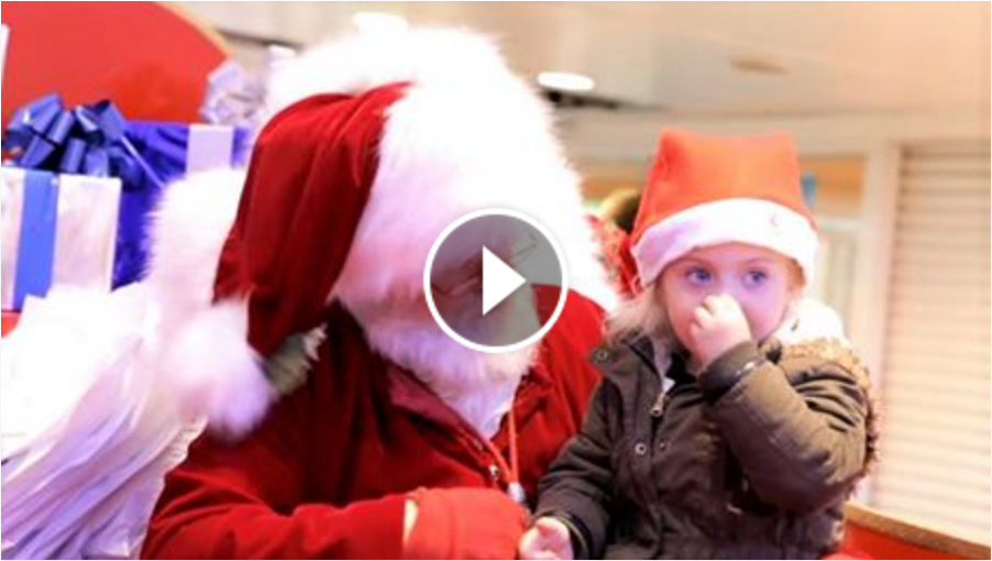 La bimba è sordomuta: Ma Babbo Natale conosce linguaggio segni
