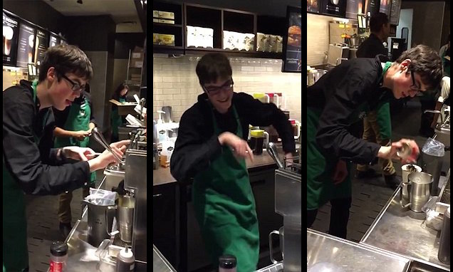 Sam il ragazzo autistico conquista tutti a lavoro da Starbucks