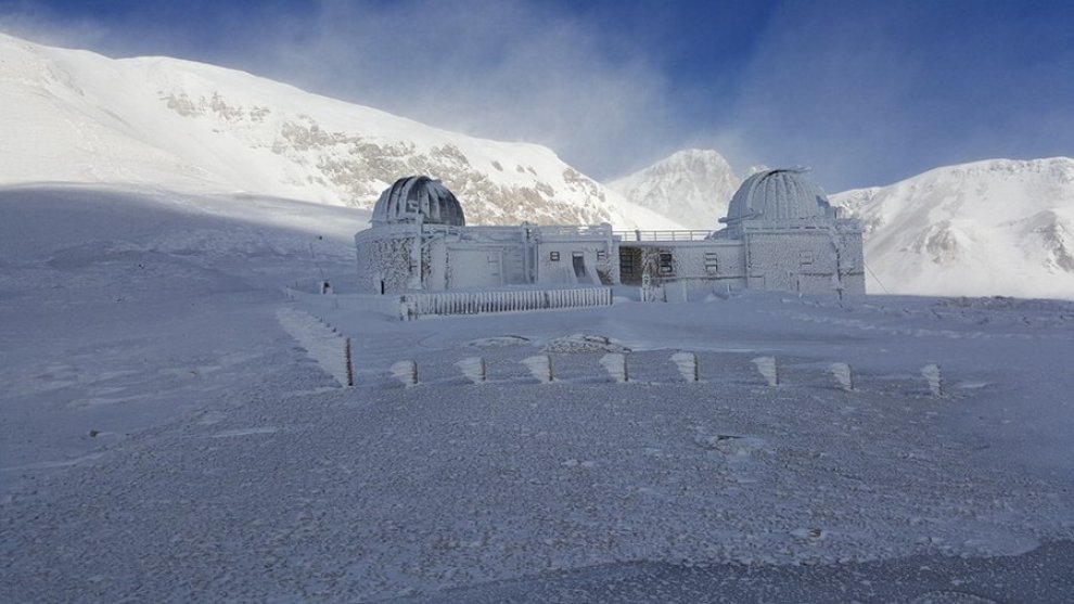 Troppo freddo, ghiaccia anche l'Osservatorio astronomico