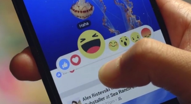Novità su Facebook, arrivano i sentimenti con Reactions