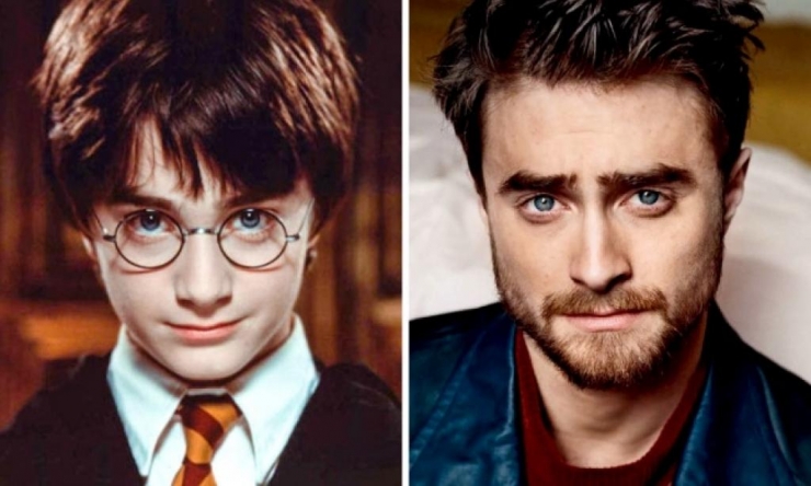 Daniel Radcliffe in the role of Harry Potter