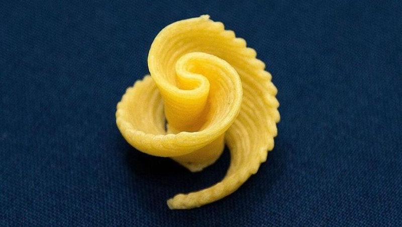 Pasta realizzata con stampante 3D. Ecco il futuro