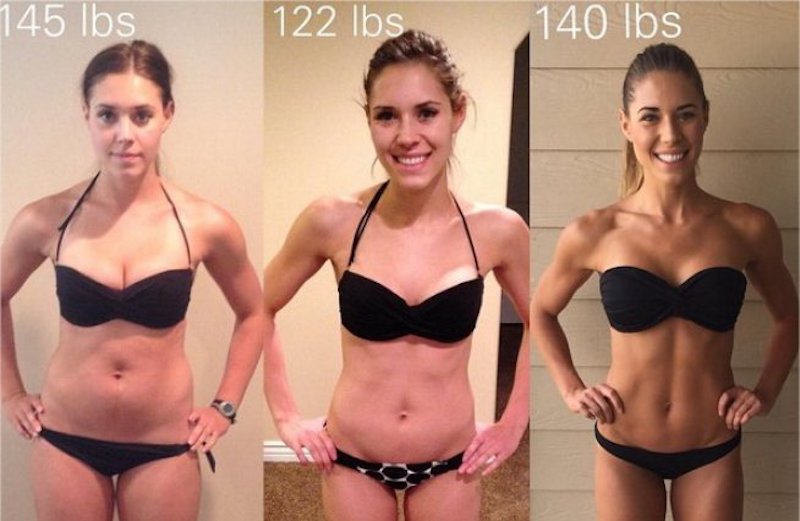 Stessi chili, un corpo diverso. Blogger: 'Non date retta alla bilancia'