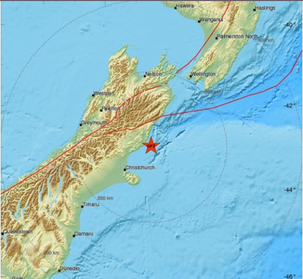 Nuova Zelanda Scossa di Terremoto di magnitudo 7.4 Allerta tsunami