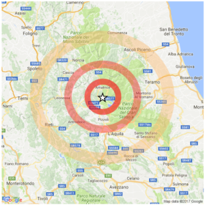 Terremoto Centro Italia Scossa ben avvertita tra Lazio, Abruzzo e Marche