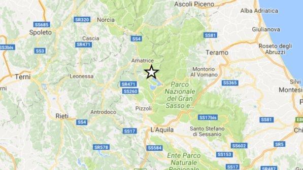 Terremoto tra Rieti e L’Aquila nuove scosse portano la paura